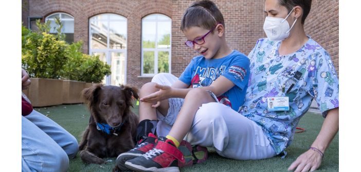 Cinco beneficios de los animales para la salud física, mental y emocional de niños vulnerables